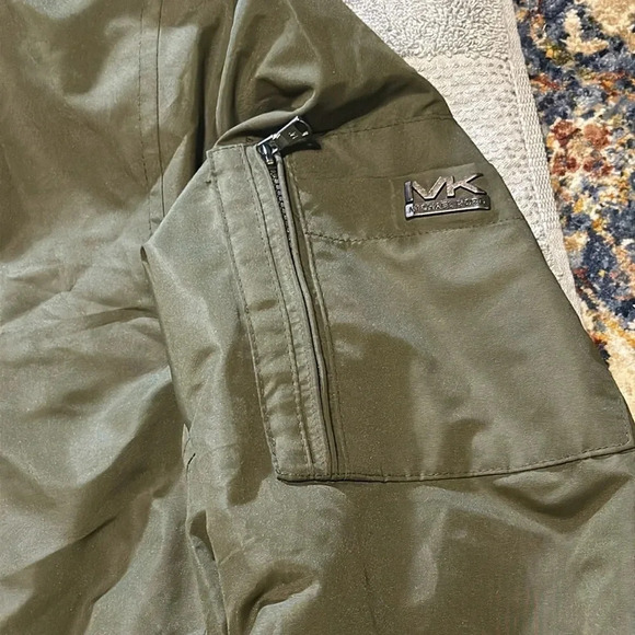 NWT Michael Kors MK Designer Lux Men’s Jacket/Coat Military Olive MSRP $125 MED - Picture 7 of 12